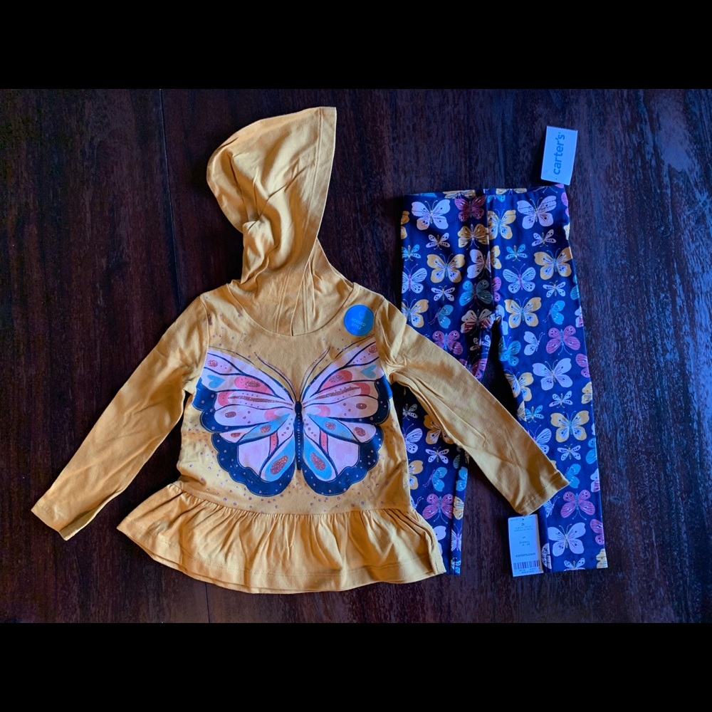 Little Girl’s Butterfly Outfit